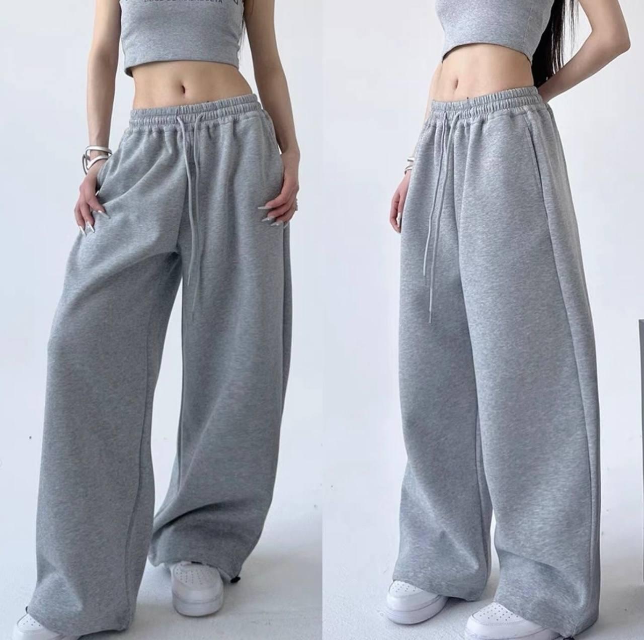 Штани на флісі із затяжками внизу Норма + Батал "Трьохнитка", фото 1