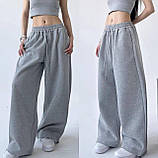 Штани на флісі із затяжками внизу Норма + Батал "Трьохнитка", фото 8