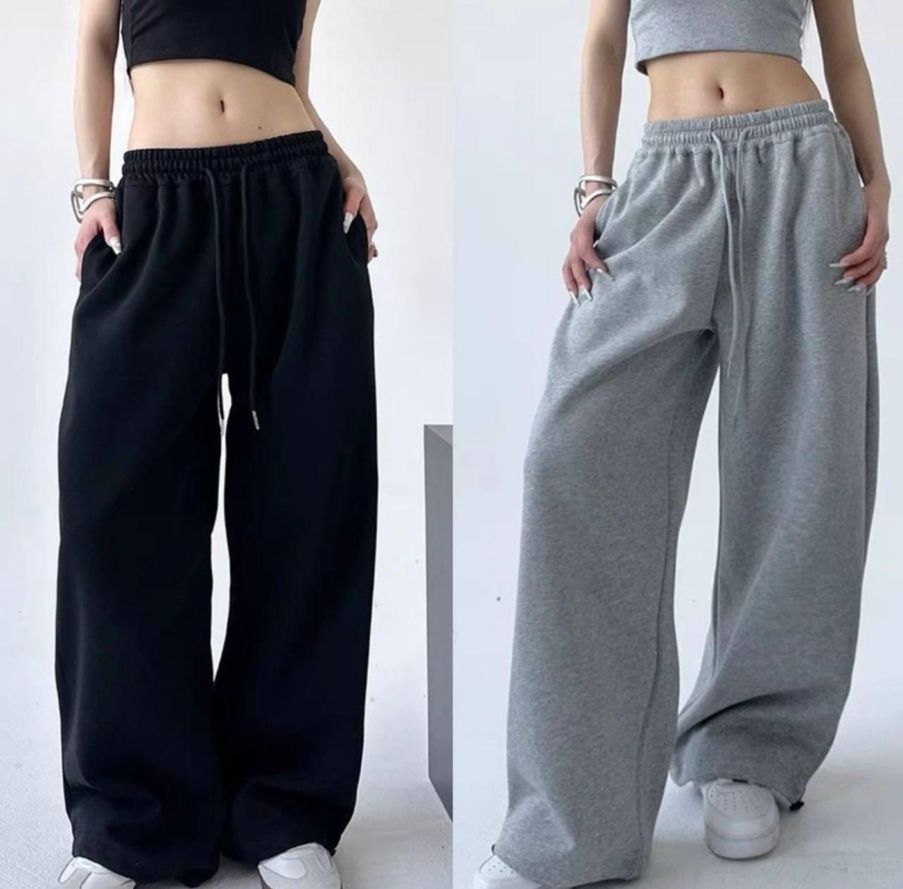 Штани на флісі із затяжками внизу Норма + Батал "Трьохнитка", фото 1