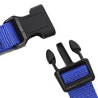 Нашийник двошаровий для собак дрібних і середніх порід легкий нейлоновий для прогулянок і комфорту BROWN