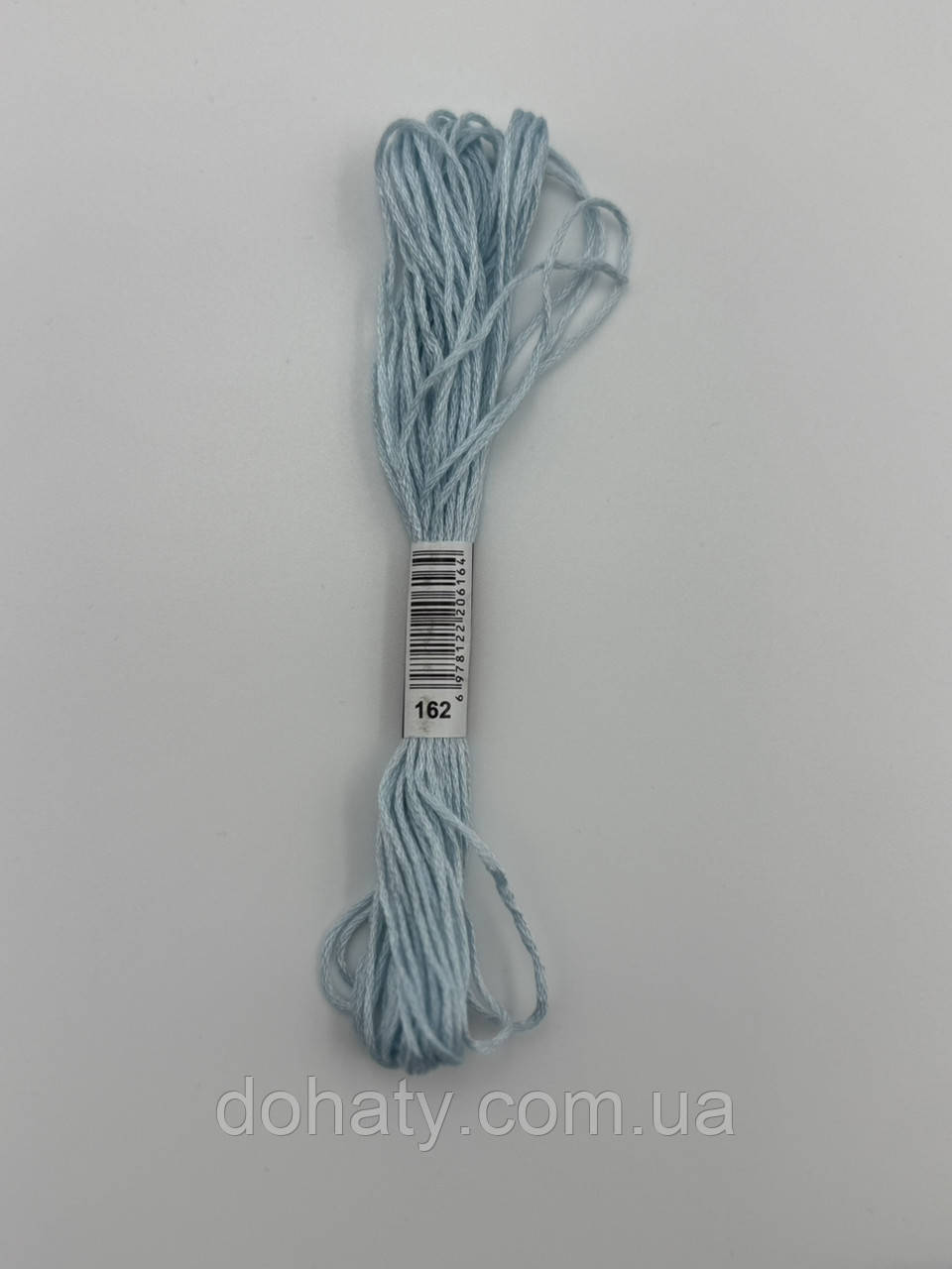 Нитки муліне 162 Блакитно-сірий для вишивання, фото 1