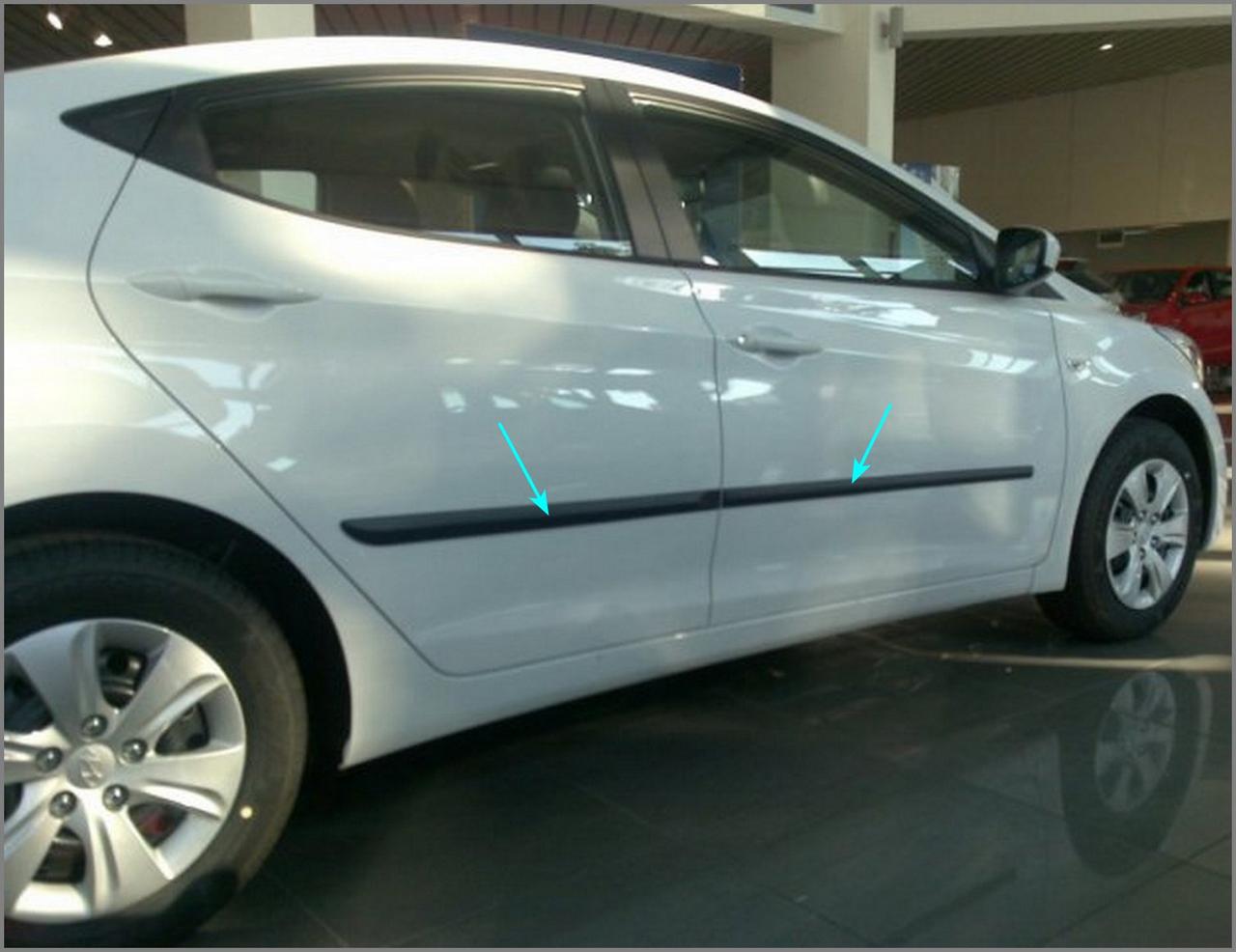 Молдинги на двері Hyundai Elantra MD 2010-2015, фото 1
