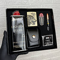 Подарунковий набір з бензиновою запальничкою №5