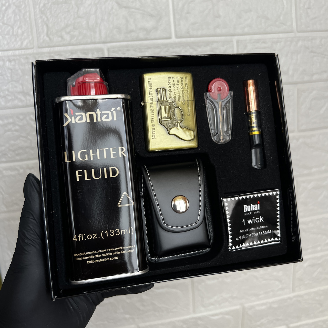 Подарунковий набір з бензиновою запальничкою №6, фото 1