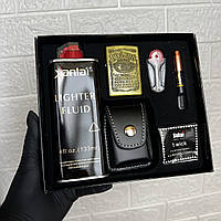 Подарунковий набір з бензиновою запальничкою №7