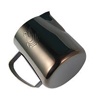 Пітчер для молока з неіржавкої сталі 400 мл для спінювання та латеарту в каві BROWN