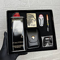 Подарунковий набір з бензиновою запальничкою №9