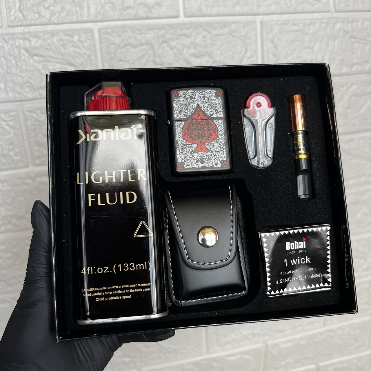 Подарунковий набір з бензиновою запальничкою №11, фото 1