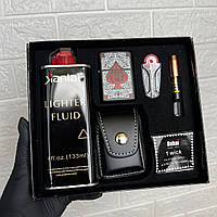 Подарунковий набір з бензиновою запальничкою №11