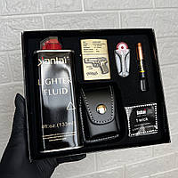 Подарунковий набір з бензиновою запальничкою №12