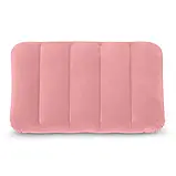 Надувна подушка (рожева) 43х28х9 см, Intex 68676, фото 3