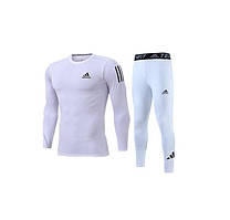 Чоловічий термо комплект Кофта+штани Adidas Techfit Compression Opt 1407 1408