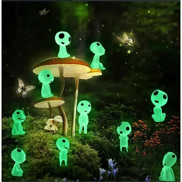 Декоративні фігурки "Людини", що світяться, для ландшафту. Міні фігурки, фото 1