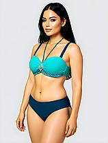 Гарний купальник Sisianna 58808-2 м'ятний на 50 52 54 56 58 розмір, фото 4