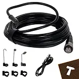 Ендоскоп інспекційний 5м Bigstren 25520 з кольоровим екраном для огляду важкодоступних місць, фото 2