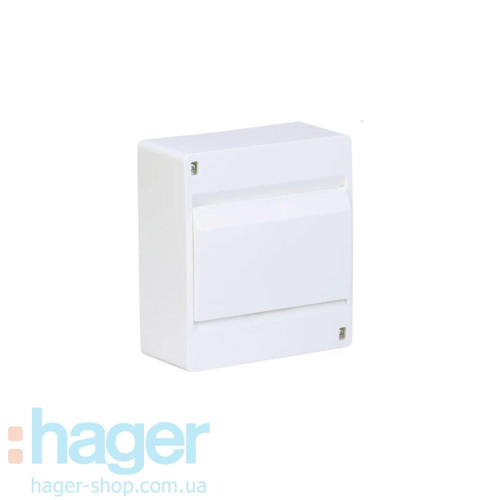 HAGER Щит з/у з білими дверцятами 6 мод. COSMOS VD106PD