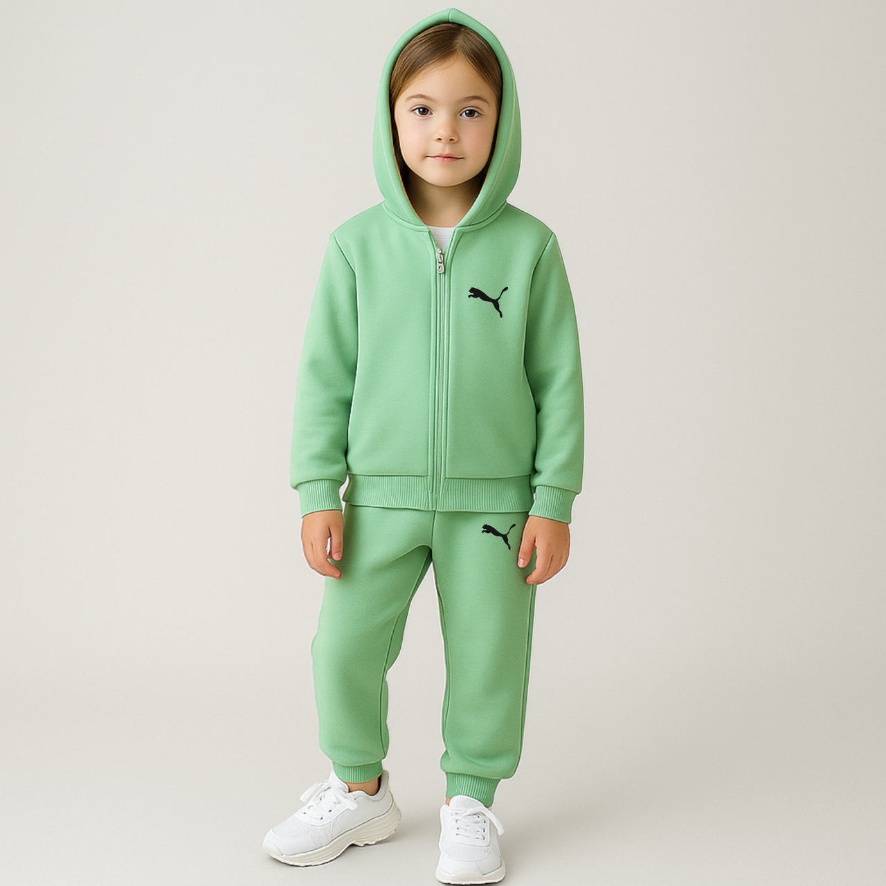 Теплий Костюм на флісі для дівчинки 86-140 см 003692