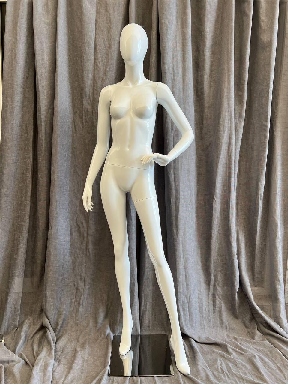 Манекен жіночий білий S27w, фото 1