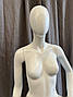 Манекен жіночий білий S27w, фото 7
