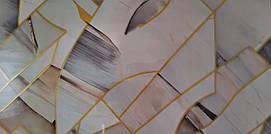 Самоклеюча вінілові плитка 600*300*2 мм мармур