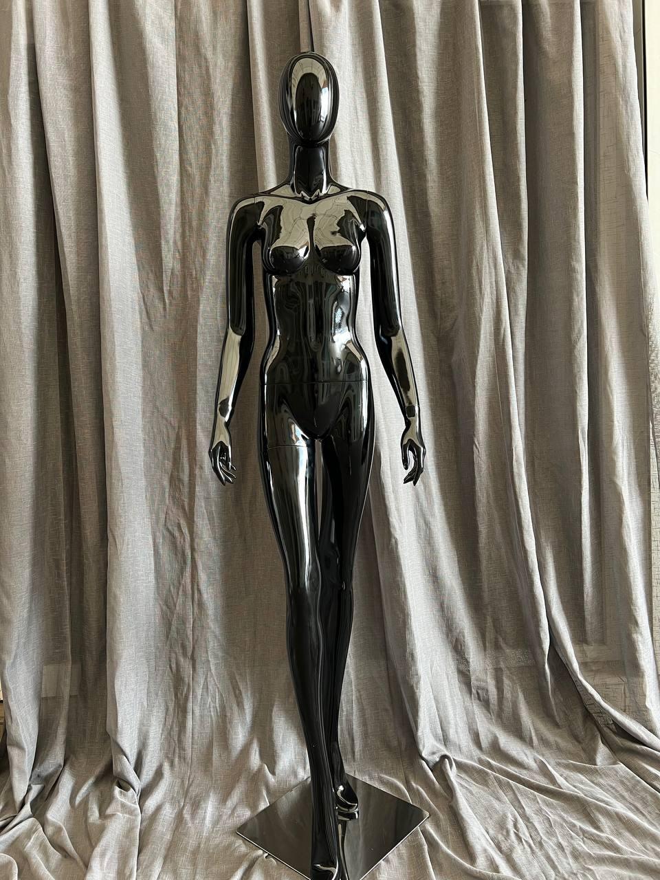 Манекен жіночий чорний S28b, фото 1