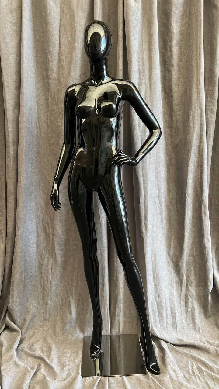 Манекен жіночий чорний S27b, фото 1