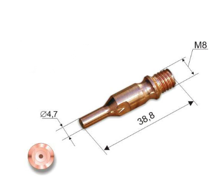 Мундштук внутрішній до різаків Р3 “ДОНМЕТ” 300А, Р3 “ДОНМЕТ” 337