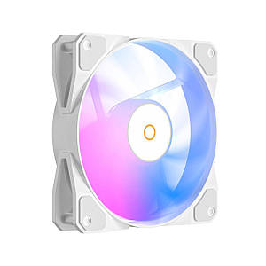 Корпусний вентилятор 120MM WH ARGB REVERSE BLADE OCYPUS BETA-F12-WH1AM01X-GL (Білий)
