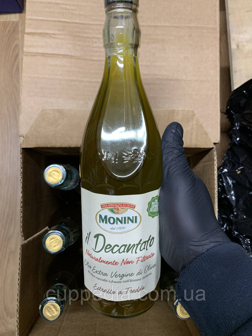 Monini Il Decantato нефільтрована оливкова олія Extra Vergine, 1 л, фото 1