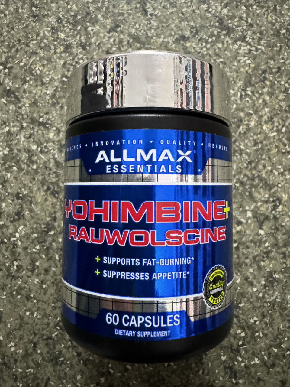 Йохімбін Allmax Nutrition Yohimbine + Rauwolscine 60 капсул, фото 1