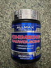 Йохімбін Allmax Nutrition Yohimbine + Rauwolscine 60 капсул