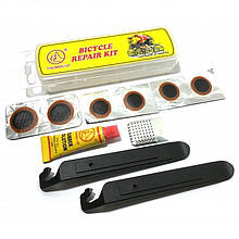 Латки X17 MiniPlus (25мм-2шт. 20мм-4шт.) + клей 20мл + 2 бортувальні лопатки