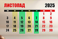 ГРАФІК ОБСМАЖКИ Листопад 2025