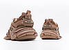 Кросівки Balenciaga Track Brown Баленсіага Трек коричневі шкіра текстиль масивна підошва демісезон унісекс, фото 9