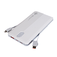 Зовнішній акумулятор Power Bank LP PQ13 10000mAh 22.5W для зарядки кількох пристроїв одночасно з підтримкою швидкої зарядки та