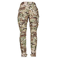 Тактичні штани камуфляжні для активного відпочинку та військових з еластичним матеріалом і шістьма кишенями BROWN