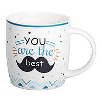 Чашка фарфоровая с надписями 450 (мл) You are the best RX-N240278YB