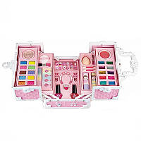 Набір дитячої косметики для дівчаток із тінями помадами та блискітками для творчості та розваг BROWN