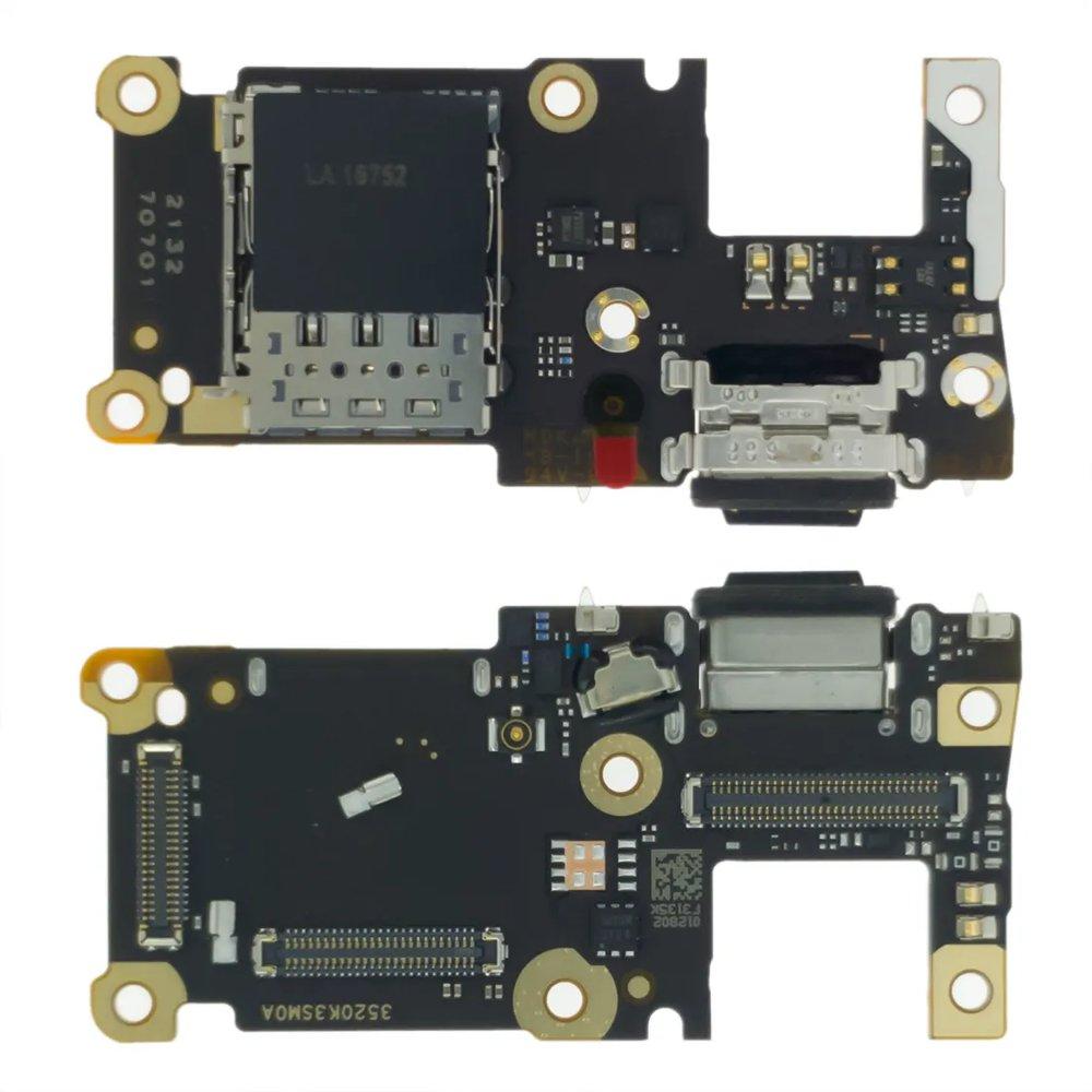 Плата з USB-роз’ємом та мікрофоном для Xiaomi 11T Pro (Original Used)