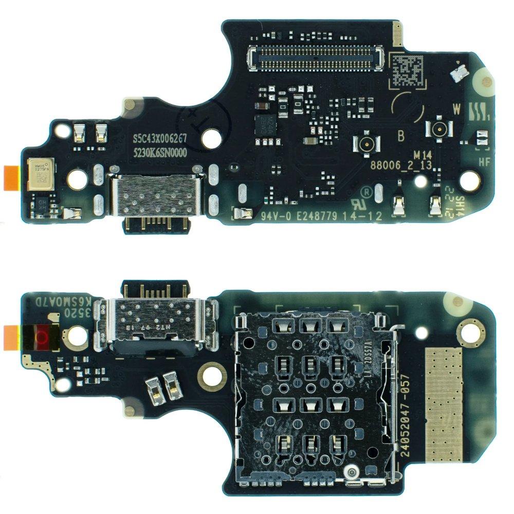 Плата з USB-роз’ємом та мікрофоном для Xiaomi Poco X4 Pro (5G) (Original)