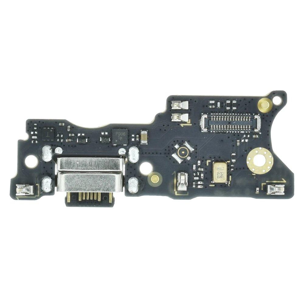 Плата з USB-роз’ємом та мікрофоном для Xiaomi Redmi 10 (2022) (Original Used)