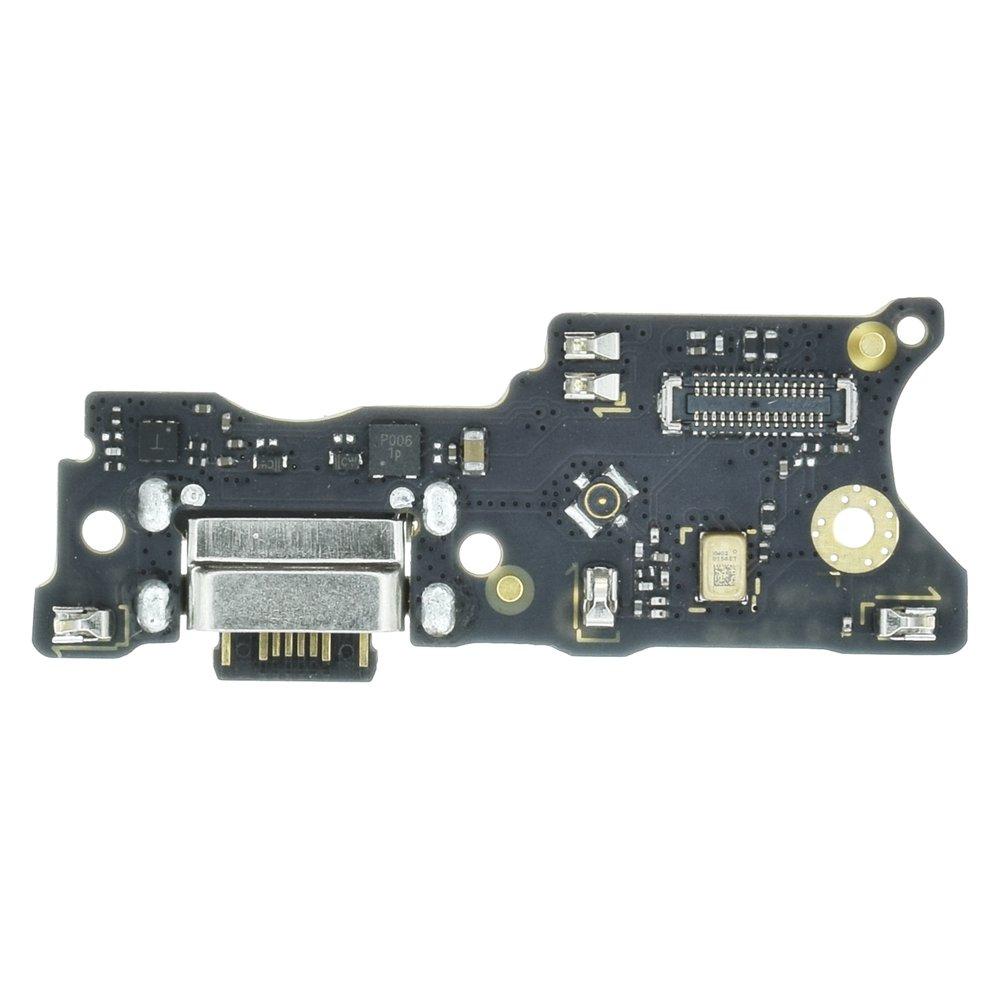 Плата з USB-роз’ємом та мікрофоном для Xiaomi Redmi 10 Prime (2022) (Original Used)