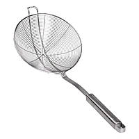 Шумівка з нержавіючої сталі з ручкою Ø 14 см для фритюру HP-19-16-14CM