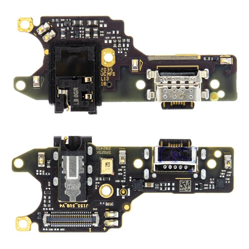 Плата з USB-роз’ємом та мікрофоном для Xiaomi Redmi 10X (4G) (Original Used)