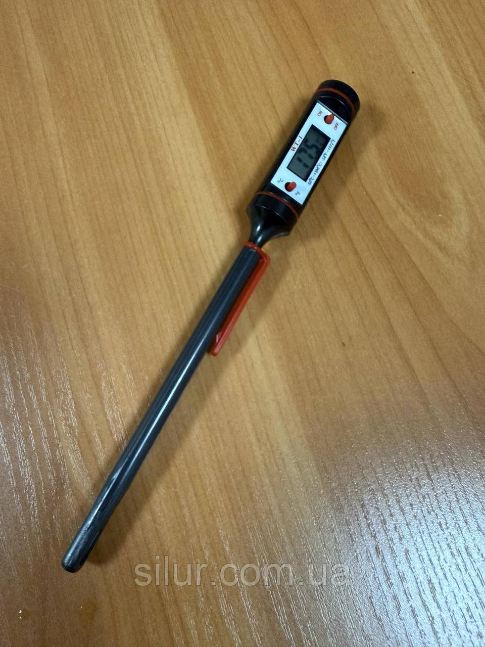 Термометр зі щупом-голкою для м'яса та риби WT-1, фото 1