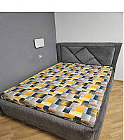 Простирадло з фланелі Абстракція на гумці