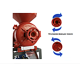 Промисловий жерновий млин, Дробарка, зерна, цукру, кукуруза Vektor XH-260, фото 2