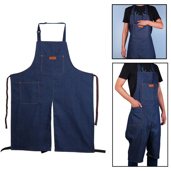 Фартух гончарний джинсовий зріст до 165 см, фото 1