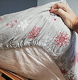 Простирадло з фланелі Абстракція на гумці, фото 3