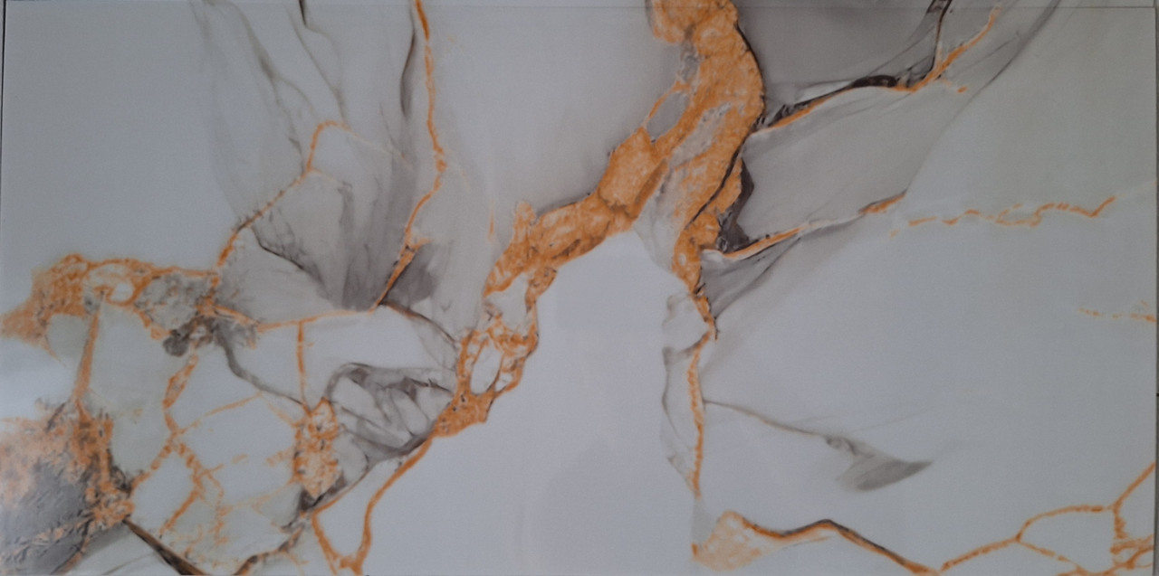 Самоклеюча вінілові плитка 600*300*2 мм мармур, фото 1